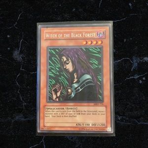 YU-GI-OH vintage card witch of the Black Forest
